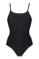 Women's 1 Pack Love Luna Swim Period One Piece Swimming Costume - Black