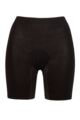 Ladies 1 Pack Love Luna Period Anti-Chafe Bamboo Shorts - Black