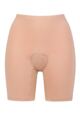 Ladies 1 Pack Love Luna Period Anti-Chafe Bamboo Shorts - Beige