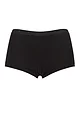 Girls and Teens 1 Pack Love Luna First Period Shortie Briefs - Hearts Black