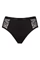 Women's 1 Pack Love Luna Luxe Lace Midi Briefs - Black