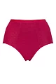 Women's 1 Pair Love Luna Organic Cotton Period Full Briefs - Dark Cherry
