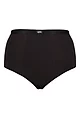 Love Luna 1 Pack Women's Organic Cotton Super Period Plus Full Brief - Black