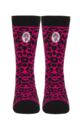 Kids 1 Pair SOCKSHOP Heat Holders L.O.L. Surprise! 1.6 TOG Lite Thermal Socks - Black / Pink
