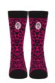 Kids 1 Pair SOCKSHOP Heat Holders L.O.L. Surprise! 1.6 TOG Lite Thermal Socks - Black / Pink