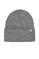 Mens and Women's 1 Pack SOCKSHOP Heat Holders Lite Maple Turnover Hat - Light Grey