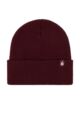 Mens and Women's 1 Pack SOCKSHOP Heat Holders Lite Maple Turnover Hat - Burgundy