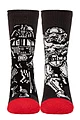 Kids 1 Pair SOCKSHOP Heat Holders Disney Star Wars 1.6 TOG Lite Darth Vader and Stormtrooper Thermal Socks - Black