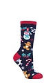 Women's 1 Pair SOCKSHOP Heat Holders Lite Christmas Socks - Festive Fun