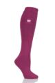 Ladies 1 Pair Heat Holders 1.6 TOG Lite Knee High Socks - Raspberry