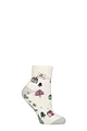 Women's 1 Pair SOCKSHOP Heat Holders Turn Over Cuff Lite Lounge Socks - Cosy Cabin