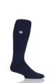 Mens 1 Pair Heat Holders 1.6 TOG Lite Long Knee High Socks - Navy