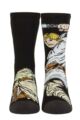 Mens 1 Pair SOCKSHOP Heat Holders Disney Star Wars 1.6 TOG Lite Luke & Yoda Thermal Socks - Black