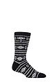 Mens 1 Pair SOCKSHOP Heat Holders Nordic Soul Warming Thermal Socks - Nordic Navy