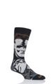 Mens 1 Pair Stance Halloween Michael Myers Socks - Black
