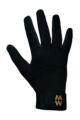 Mens and Ladies 1 Pair MacWet Long Mesh Sports Gloves - Black