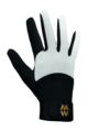 Mens and Ladies 1 Pair MacWet Long Mesh Sports Gloves - Black / White
