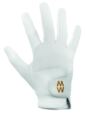 Mens and Ladies 1 Pair MacWet Short Mesh Sports Gloves - White