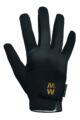 Mens and Ladies 1 Pair MacWet Short Climatec Sports Gloves - Black