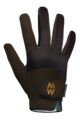 Mens and Ladies 1 Pair MacWet Short Climatec Sports Gloves - Brown