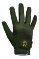 Mens and Ladies 1 Pair MacWet Short Climatec Sports Gloves - Green