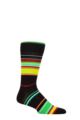 Mens and Ladies 1 Pair Happy Socks Magnetic Fields Socks - Multi