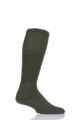 Mens 1 Pair Thorlos Military Boot Over the Calf Socks - Olive