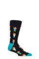 Mens and Ladies 1 Pair Happy Socks Milkshake Socks - Multi