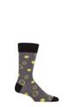 SOCKSHOP Music Collection 1 Pair Nirvana Cotton Socks - Mixed Happy