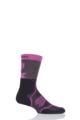 Mens and Ladies 1 Pair Thorlo Outdoor Fanatic Walking Socks - Purple Mountain