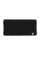 Women's 1 Pack SOCKSHOP Heat Holders Padova Ribbed Headband - Black