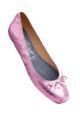 Ladies 1 Pair Rollasole Rollable After Party Shoes to Keep in Your Handbag - Pink