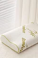 SOCKSHOP Lazy Panda 1 Pack Bamboo Memory Foam Contour Pillow in 2 Sizes - Multi