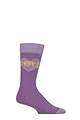 SOCKSHOP Music Collection 1 Pair Prince Cotton Socks - Purple Heart