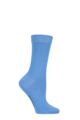 Women's 1 Pair SOCKSHOP Colour Burst Bamboo Socks with Smooth Toe Seams - Mr Blue Sky