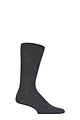 Mens 1 Pair SOCKSHOP Colour Burst Bamboo Socks with Smooth Toe Seams - Ashes To Ashes
