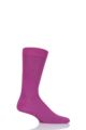 Mens 1 Pair SOCKSHOP Colour Burst Bamboo Socks with Smooth Toe Seams - Kiss From A Rose