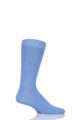 Mens 1 Pair SOCKSHOP Colour Burst Bamboo Socks with Smooth Toe Seams - Mr Blue Sky