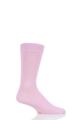 Mens 1 Pair SOCKSHOP Colour Burst Bamboo Socks with Smooth Toe Seams - Pretty in Pink