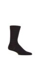 Mens 1 Pair SOCKSHOP Colour Burst Bamboo Socks with Smooth Toe Seams - Welcome to the Black Parade