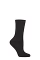 Women's 1 Pair Lazy Panda Colour Burst Leisure Weight Bamboo Socks - Black