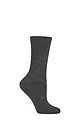 Women's 1 Pair Lazy Panda Colour Burst Leisure Weight Bamboo Socks - Charcoal