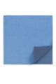 Mens 1 Pack SOCKSHOP Colour Burst Pocket Square - Azure Blue