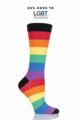 SOCKSHOP Bamboo 1 Pair Pride Rainbow Love is Love Socks - Pride