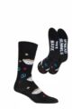 Mens and Women's SOCKSHOP 1 Pair Lazy Panda Bamboo Fun & Novelty Socks - Hippy Hummus