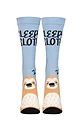 Mens and Women's SOCKSHOP 1 Pair Lazy Panda Bamboo Fun & Novelty Socks - Sleepy Sloth