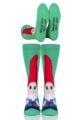 Mens and Women's SOCKSHOP 1 Pair Lazy Panda Bamboo Fun & Novelty Socks - Gnome