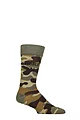 Mens and Women's SOCKSHOP 1 Pair Lazy Panda Bamboo Fun & Novelty Socks - Camo Invisible