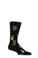 Mens and Women's SOCKSHOP 1 Pair Lazy Panda Bamboo Fun & Novelty Socks - Plant Lover