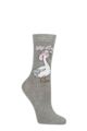 Mens and Women's SOCKSHOP 1 Pair Lazy Panda Bamboo Fun & Novelty Socks - Silly Goose
